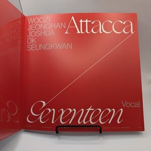 Seventeen 'Attacca' Vocal Red Album - Seventeen